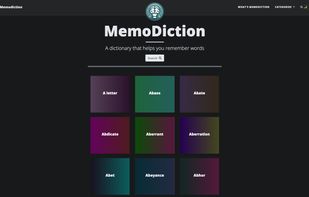 Memodiction.com screenshot 1