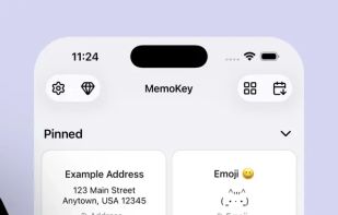 MemoKey screenshot 1