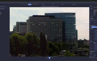 One-click AI Denoise on RAW files, plus full non-destructive editing: exposure, color, and detail.