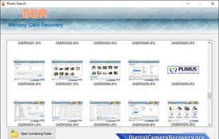 Memory Card Recovery Program screenshot 1