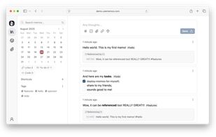Memos screenshot 1