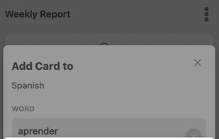 Memozora screenshot 2