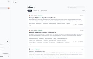 Memory Inbox to control and review your memories.
