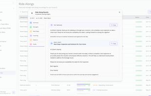 Ride along AI to help close deals