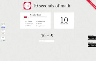 10 seconds of math screenshot 1