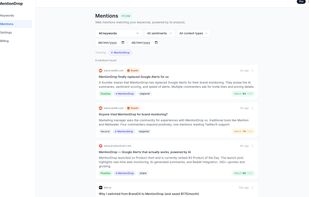 MentionDrop screenshot 1