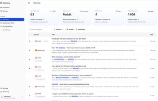 Mentionly screenshot 1