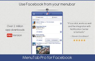 Menu Tab Pro for Facebook screenshot 1