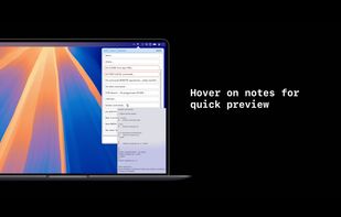 Menubar Notes screenshot 1