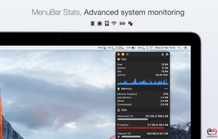 MenuBar Stats screenshot 1