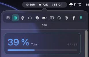 MenuBarMonitor screenshot 1