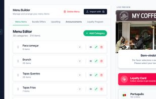 Menumigo screenshot 1