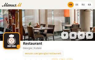 Restaurant Page