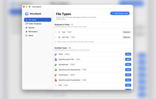 MenuSpark for Finder screenshot 1
