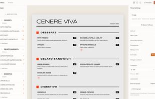 Design professional menus with 50 restaurant-ready templates