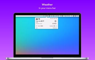 MenuWeather+ screenshot 1