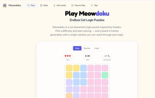 Meowdoku screenshot 1