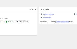 The result of the last audit on the first screen you see after logging in: the revenue sitting in products that can no longer be bought, and how many checks are in each group - Important, Worth fixing, Clean, Not checked.