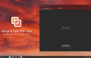 Merge & Split PDF Tool screenshot 1