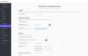 merge configuration rules