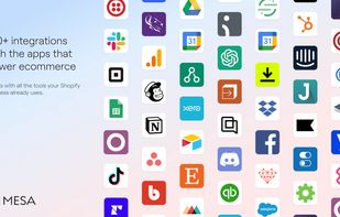 100+ integrations with the apps that power ecommerce