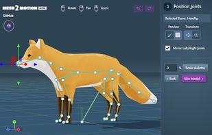 Mesh2Motion screenshot 1