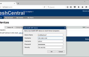 MeshCentral screenshot 3