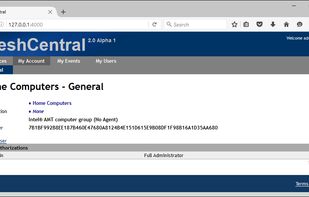 MeshCentral screenshot 2