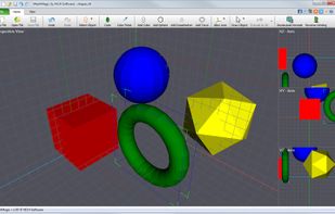MeshMagic 3D Modeling Software screenshot 1
