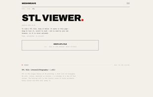 Free 3D viewer: STL, OBJ and 3MF open in your own browser and are never uploaded.