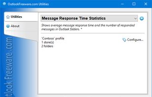 Message Response Time Statistics screenshot 1