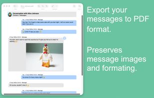 Messages Export Pro screenshot 2