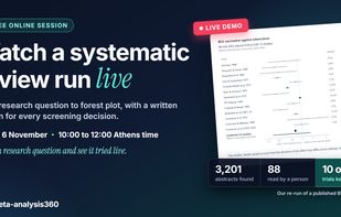 Meta-analysis360 screenshot 1