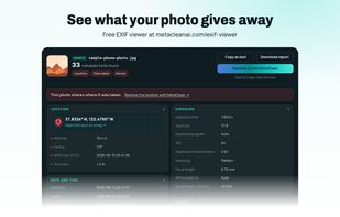 MetaClean screenshot 1