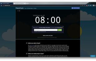 MetaClock.com screenshot 2