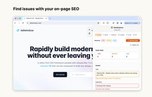 Check your on-page seo issues