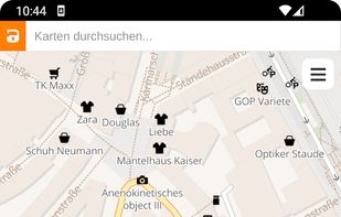 MetaGer Maps screenshot 1