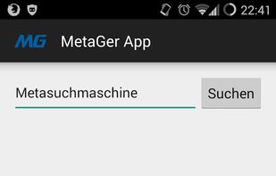 MetaGer screenshot 1