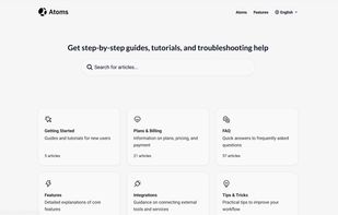 Atoms.dev screenshot 3
