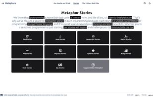 Metaphore screenshot 1