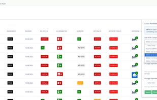 Searching for EOL and insecure components across app portfolio.