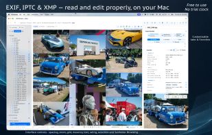 MetaScope file browser with image preview, metadata inspector, and professional EXIF, IPTC, and XMP tools.