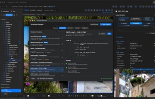 Create reusable metadata templates for titles, descriptions, and keywords in Parergon.