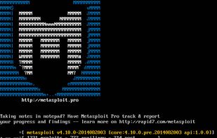 Metasploit screenshot 1