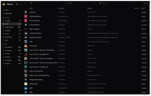 All games in list