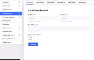 MetForm screenshot 3