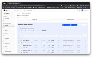 Overview page