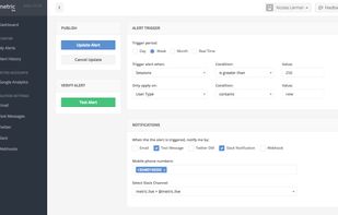 Metric.live screenshot 2