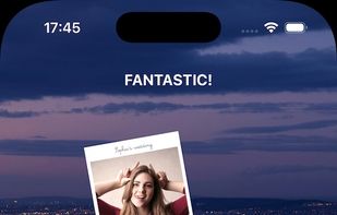 Create, customize and share photo strips.