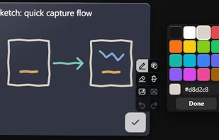 Draw directly on cards themselves